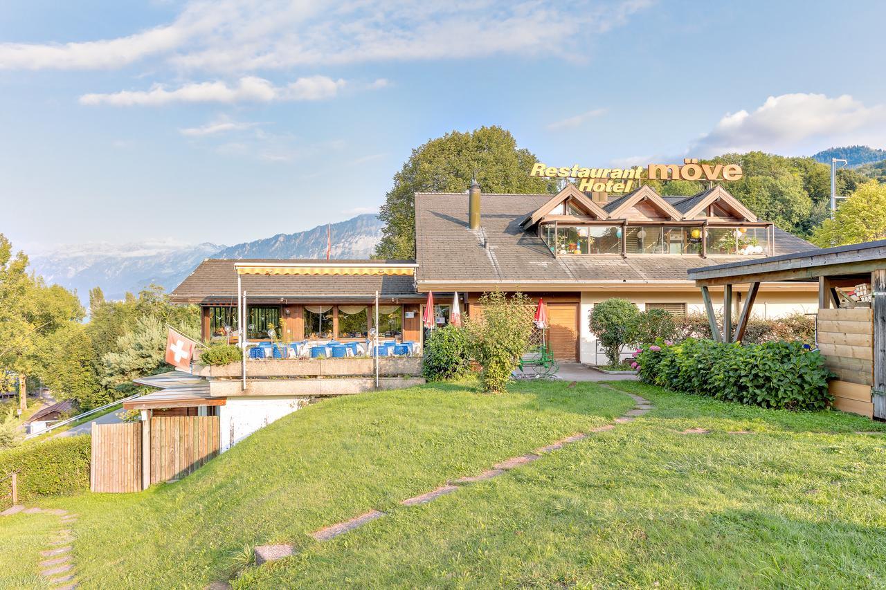 Hotel Restaurant Moeve Faulensee Exterior foto